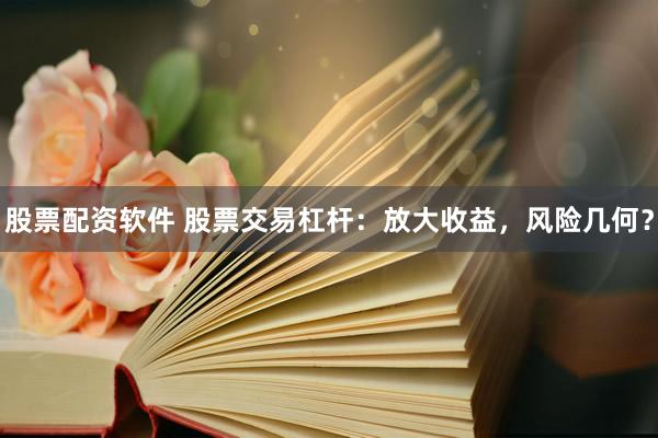 股票配资软件 股票交易杠杆：放大收益，风险几何？